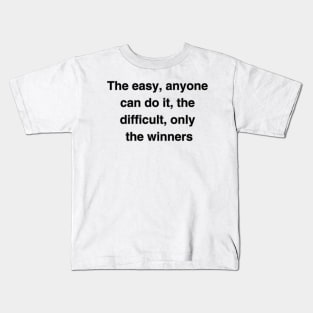 The winners Kids T-Shirt